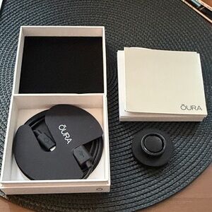 Oura Black Wearable Ring